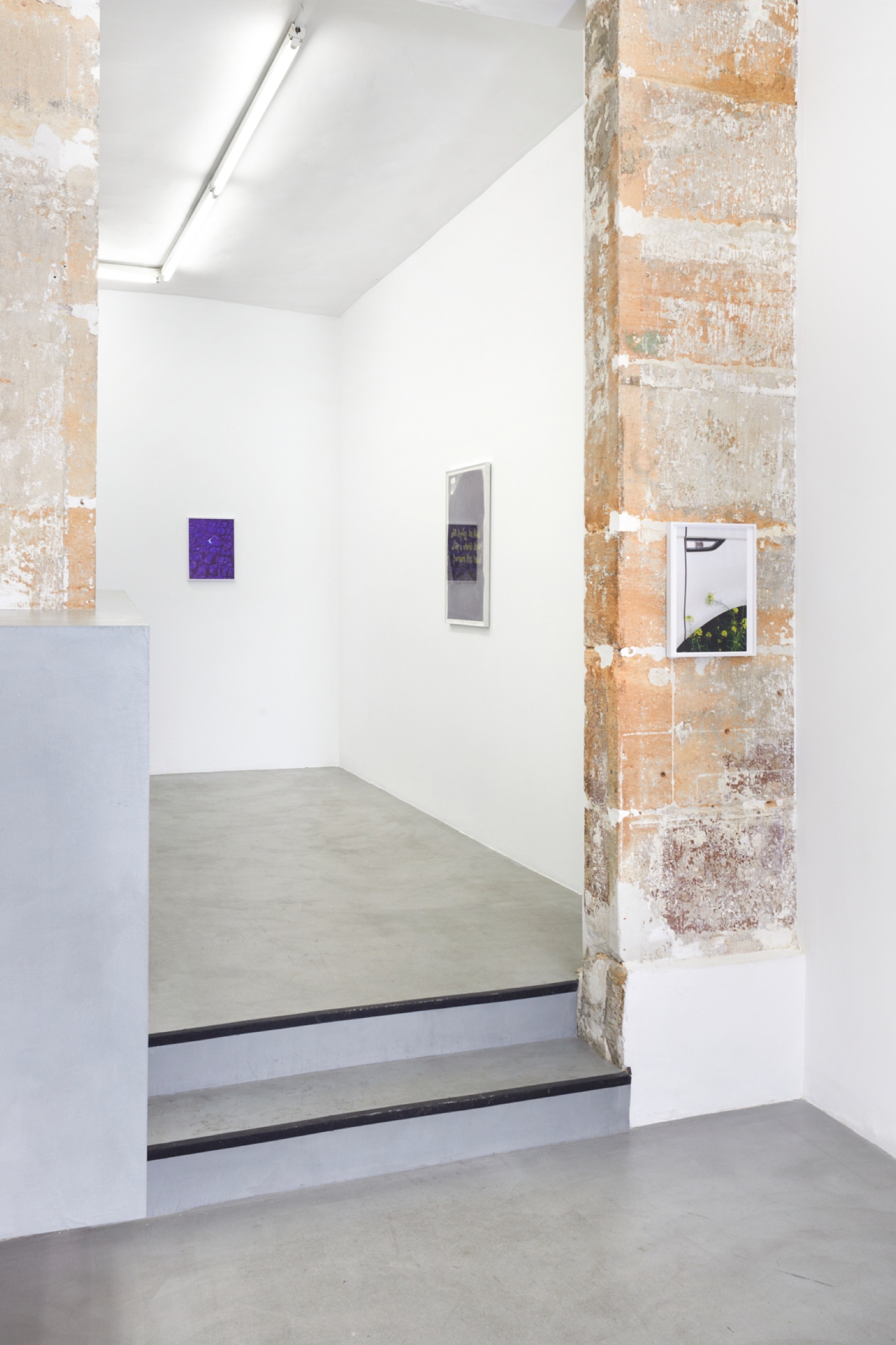 Installation view of Hues, Bremond Capela, Paris, France, 2024